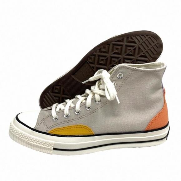 Converse Ctas 70 High Shoes Men’s Size Gray Multi A05122C Sneakers Skate Canvas - Picture 7 of 9